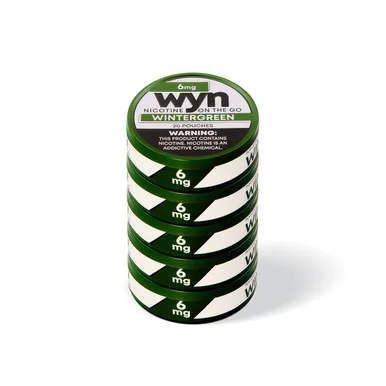 WYN Nicotine Pouches 5-Pack (10mg) thumbnail